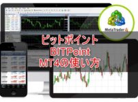 ビットポイント(BITPoint)のMT4の使い方と評価！アプリも使いやすい！
